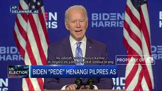 Biden "Pede" Menangi Pilpres AS
