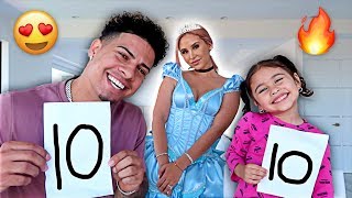 AUSTIN AND ELLE RATE MY HALLOWEEN COSTUMES!!!