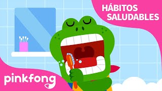 A Cepillarse los Dientes | Hábitos Saludables | Pinkfong Canciones Infantiles