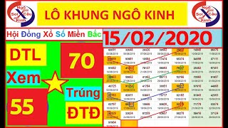 LÔ KHUNG NGÔ KINH 15/02/2020| LÔ KHUNG 2 NGÀY | SOI CẦU | SOI CẦU LÔ KHUNG SIÊU CHUẨN
