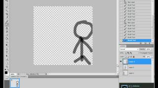 How to make animation in PhotoShop CS4/ CS4 Extended.