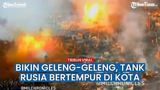 Tank Rusia Tembaki Pasukan Ukraina di Gedung-gedung Tempat Bersembunyi