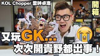 【開箱】又玩GK...次次開貴野都出事！?又跌爛《KOL Chopper, 雷神卓洛》