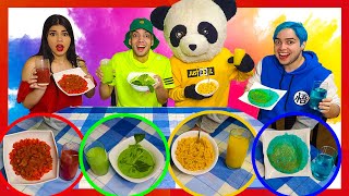 24 HORAS COMIENDO Y VIVIENDO EN UN MUNDO DE COLORES - Yolo Aventuras