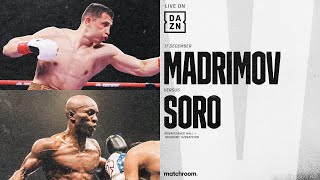 MADRIMOV VS. SORO WEIGH IN LIVESTREAM