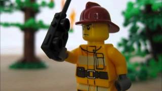 Lego review 4209 Fire Plane