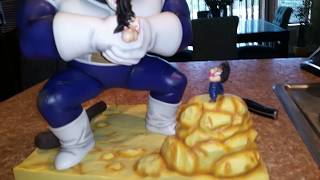 ape vegeta and msp goku  resin statue unboxing