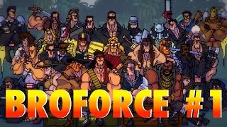 Бробанда ? Broforce coop #1 ? PS4 прохождение на русском