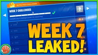 WEEK 7 CHALLENGES *LEAKED*! BELANGRIJKSTE WEEK!!! - Fortnite: Battle Royale