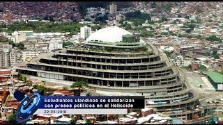 Estudiantes ulandinos se solidarizan con presos políticos en el Helicoide