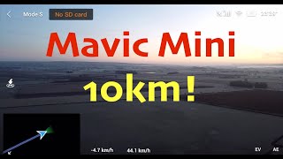 DJI Mavic Mini Range Record 10000m