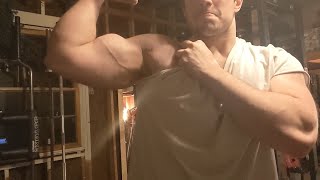 30 lbs armwrestling style towel curls for 8
