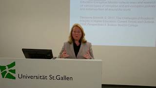 Corruption in Higher Education (12 min.)