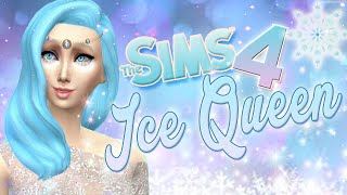 ❅ "Ice Queen"  Sims 4 CAS -  Winter Edition (Part 1) ❅