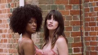 Penelope lingerie collection by Fleur of England 2020 - model only video - silk lingerie