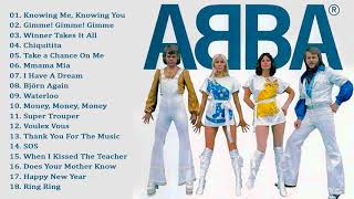 Top 20 Songs Of ABBA Collection 2018 -  Greatest HIts Full Album Of ABBA