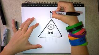 How to draw Bill Cipher (general audiences)