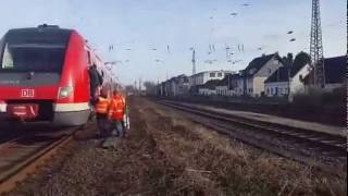 Немецкие поезда самые поездатые поезда в мире..самые пунктуальные..deutsche bahn