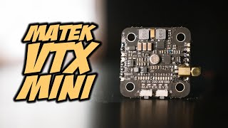 Видеопередатчик от Матек - когда разрабы с фантазией [Matek VTX Mini]