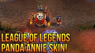 League of Legends - Panda Annie Lunar Revel Skin! (1080P Gameplay!)
