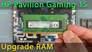 HP Pavilion Gaming 15 Upgrade ram