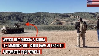 EXPEDITIONARY MODULAR AUTONOMOUS VEHICLE (EMAV)TO BE  ARMED WITH MACHINE GUN & DRONES !!