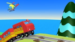Trains for kids - Choo Choo Train - kids videos for kids - toy factory- trains - trains for children