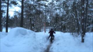 Fiddykörning i snö [UNCUT]