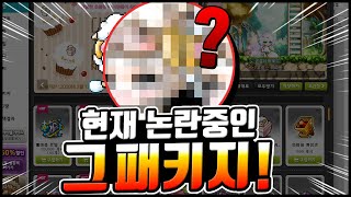 [메이플] 오늘 패치한 논란의 "그 패키지"는 왜 욕을 먹을까요? (feat. 2월13일 캐시 리뷰 )