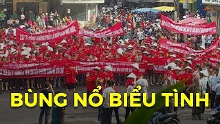 Bất ngờ nổ ra biểu tình cực lớn tại Sài Gòn - Tiểu thương chợ An Đông bãi thị đòi quyền lợi