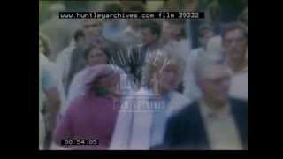 Fashions in Budapest, Hungary in the 1980's.  Film 39332