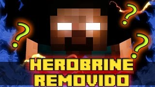 A Verdadeira História do Herobrine Removido ( Herobrine Removed )! O Melhor Vídeo!