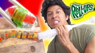 Trying Candy Sushi Kitchen Gadget!