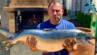 FISH BAKED IN AN OVEN.