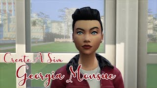Create A Sim - Georgia Monsue | Sims 4