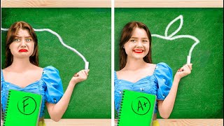 ГЕНИАЛЬНЫЕ НАВЫКИ ДЛЯ ШКОЛЫ И ЖИЗНИ || Поделки и лайфхаки, которые нужно освоить, от 123 GO Like!