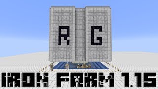 ФЕРМА ЖЕЛЕЗА МАЙНКРАФТ 1.15 | The BEST Iron Farm MINECRAFT 1.15