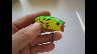 Воблер из Китая, копия Маласа, с Aliexpress