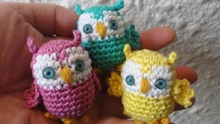 Маленькая сова Little Owl Crochet