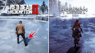 Red Dead Redemption 2 PC VS Horizon Zero Dawn PC | Graphics & Details Comparison 2021