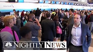 #IHateTheWait Slams TSA’s Long Lines at Nation’s Airports | NBC Nightly News