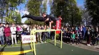 Открытие воркаут площадки workoutmaster.by в Вилейке (Беларусь)