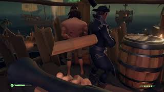 Sea of Thieves. Смотр. Захват черепа. Встреча с кракеном