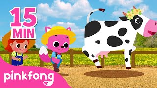 Animales de la Granja de Pinkfong | +Recopilación | Pinkfong Canciones Infantiles