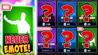 ?? NEUER *KOMM DOCH* EMOTE ? Fortnite SHOP [9.7] ?