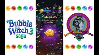 Bubble Witch Saga 3 - Level 631 - 635 - Gameplay