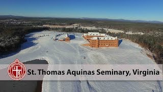 St. Thomas Aquinas Seminary Virginia Snowfall 2018