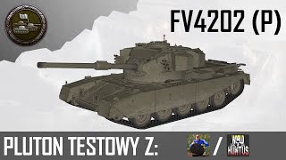 [World of Tanks] Pluton testowy - FV4202 | Gracze: Hallack, Huntus i Mirek