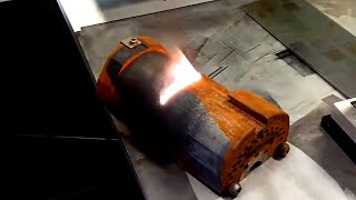 Удивительное обновление металла. Удаление ржавчины лазером