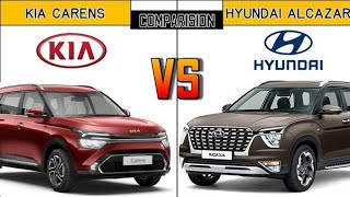 2022 Kia Carens vs Hyundai Alcazar Engine, Specification & Features